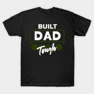 Minimalist Built Dad Tough Jeep T-Shirt